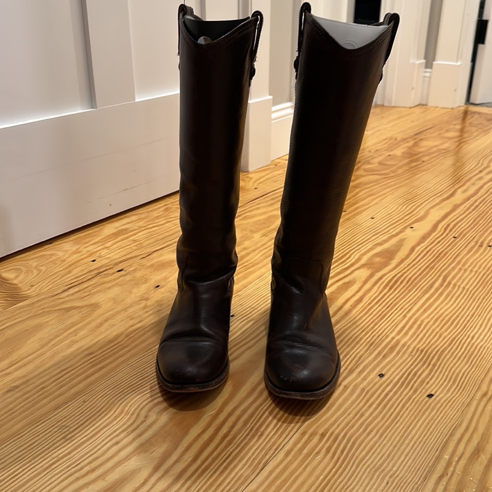 FRYE Melissa Button Riding Boot - Picture 2 of 8
